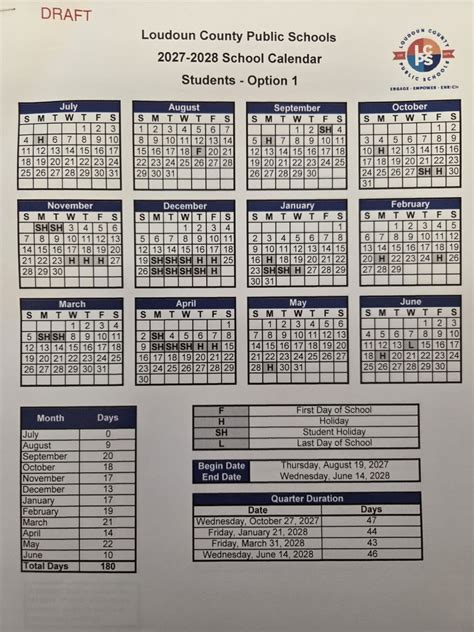 Loudoun School Board approves calendar for 2027-28 school year ...