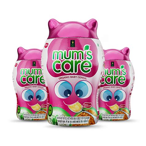 Mum's Care Rice and Moong Dal Organic Baby Cereal, 300gm (Pack Of 3 ...