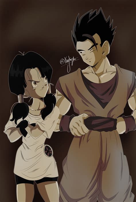 Gohan x Videl by KeynoriamaArt on DeviantArt