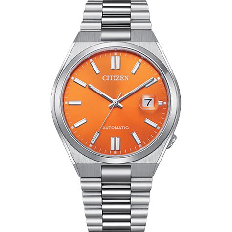 Citizen Tsuyosa Automatic Orange Dial Analog Men Watch - NJ0151-88Z ...
