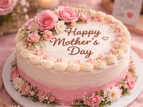 Happy Mother's Day cake designs 2026: Top 50+ trending minimal floral ...