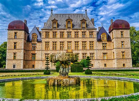 Voir les d&eacute;tails de l&rsquo;image associ&eacute;e. Ch&acirc;teau de Fl&eacute;ch&egrave;res &agrave; Fareins - PA00116393 - Monumentum