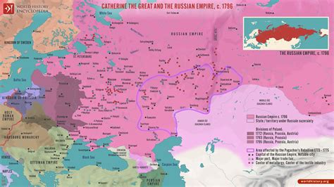 Russian Empire Map