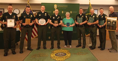New Hampshire Fish and Game Department Conservation Officers Honored ...