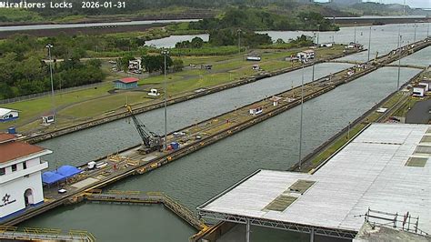 Panama City Panama Canal Webcam Live - E Live Webcams