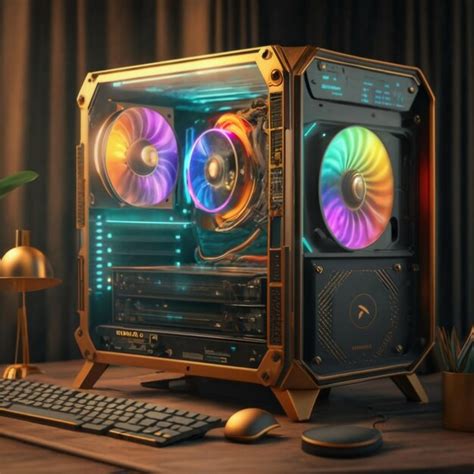 Image result for LED Light Computer PC