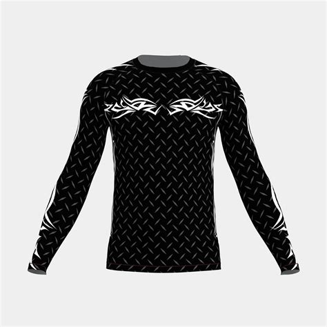 Customized Men's Rash Guards (Long Sleeve) With Own Design