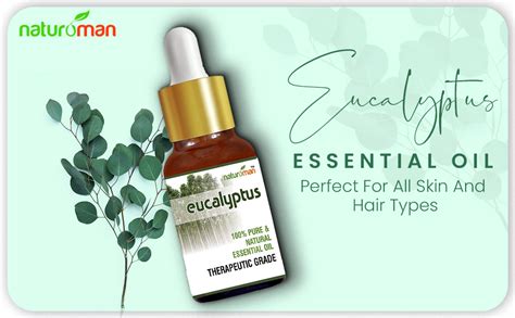 Naturoman Eucalyptus Essential Oil| Natural Oil for Skin Care and Hair ...
