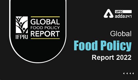 Global Food Policy Report 2022