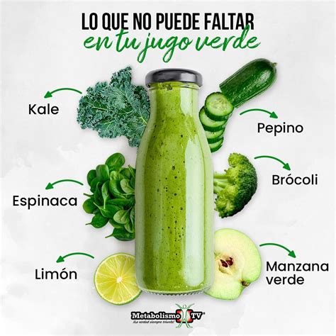 Ingredientes para un jugo verde – Artofit