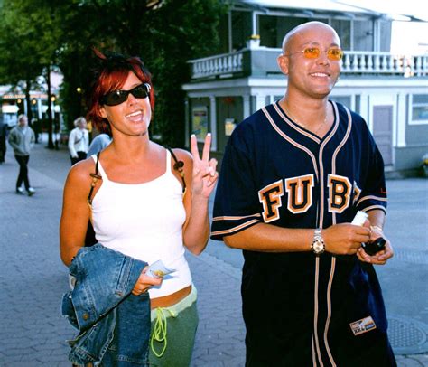 Photo : Lene Nystrøm et René Dif du groupe Aqua. - Purepeople