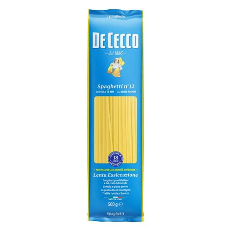 DE CECCO 12 SPAGHETTI 500GR – Mangia & Bevi