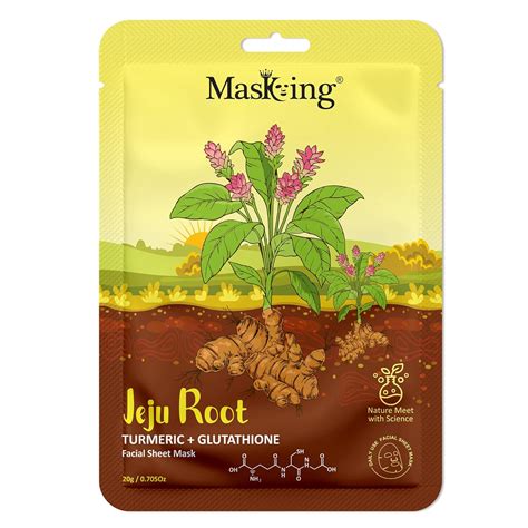 Buy Masking Jeju root Facial Sheet Mask | Face Serum Mask Sheet ...