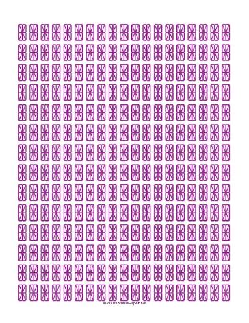 Printable LED Paper — Purple