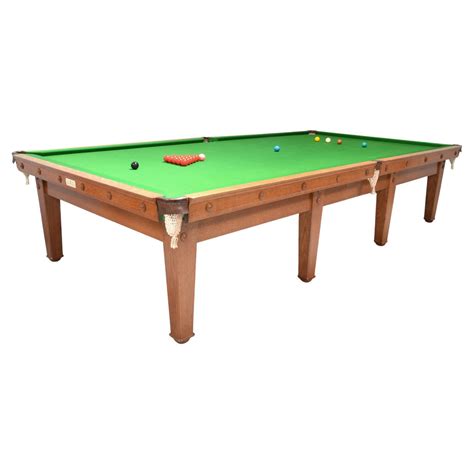 Full Size Antique Billiard / Snooker Table / Pool Table by Burroughs ...