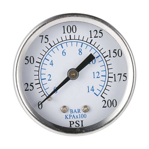 LYLA 1Pcs Pressure Gauge Pressure Manometer Water Oil Air Pressure ...