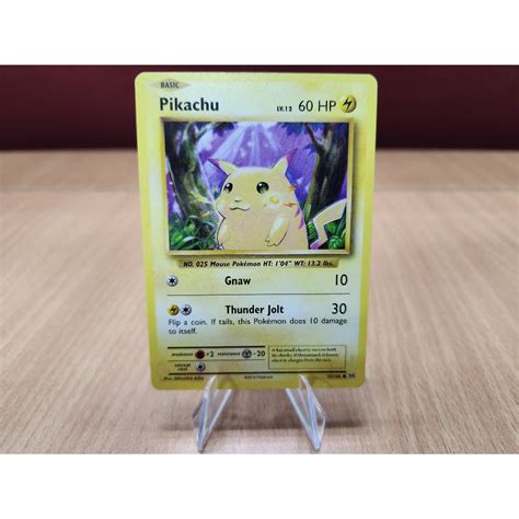 Pikachu Yellow Cheeks Evolutions - 1/73 - Pokemon XY - Pokemon Card ...