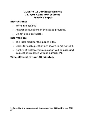 OCR Computer Science Section 6 的图像结果