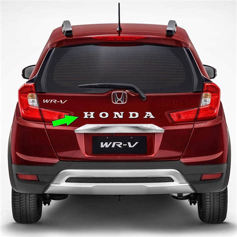 CarMetics Honda 3D Letters (3D Stickers 3D Logo 3D Emblem for Honda WRV ...