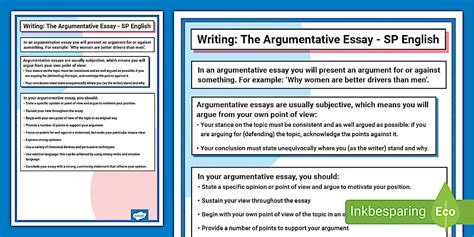 Argumentative Essay Tutorial 的图像结果