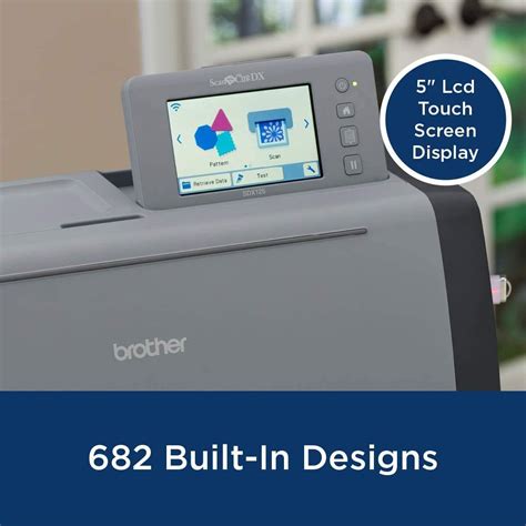 Buy Brother ScanNCut SDX125EGY DIY Cutting Machine with Scanner, 3 ...