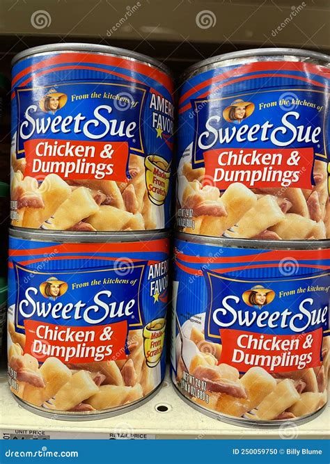 Retail Store Sweet Sue Chicken and Dumplings Editorial Image - Image of ...