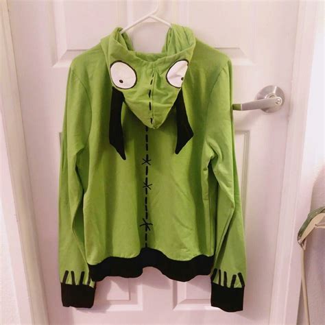 Invader Zim Gir Hoodie With Ears