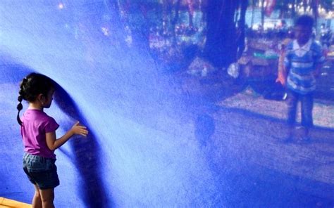 "Socila Distancing": Blue Photography by Rahmat Nugroho | ArtZolo.com