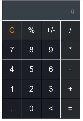 Image result for Calculator CSS Grid Layout