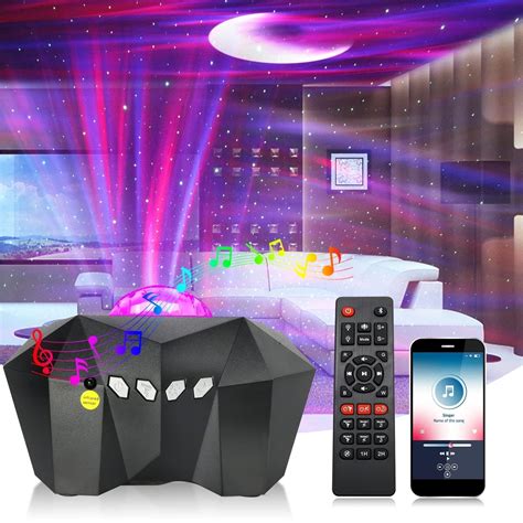 PIKOY Dinosaur Egg Galaxy Star Projector Starry Light with Wireless ...