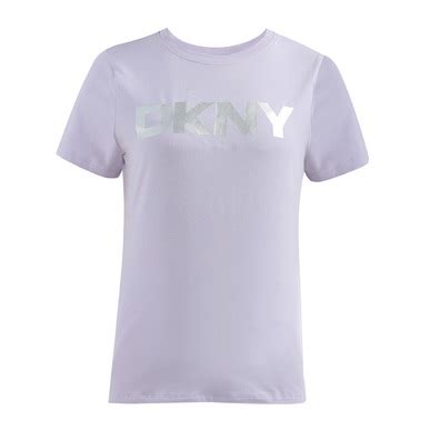 Buy Women Lilac Exploded Logo Crew Neck T-shirt Online at The ...