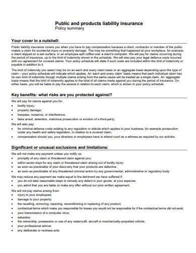 Liability Insurance Policy 的图像结果