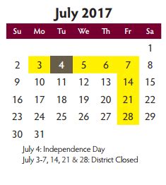 Cooper Junior High - School District Instructional Calendar - Wylie Isd ...