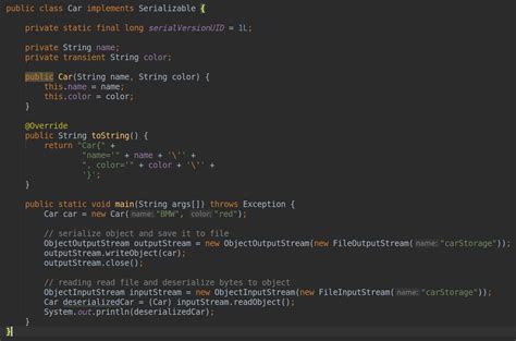 Image result for Use of Transient Keyword in Java
