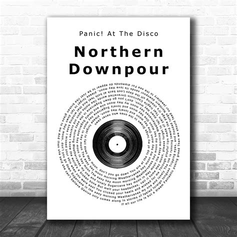 Panic At The Disco Northern Downpour Lyrics