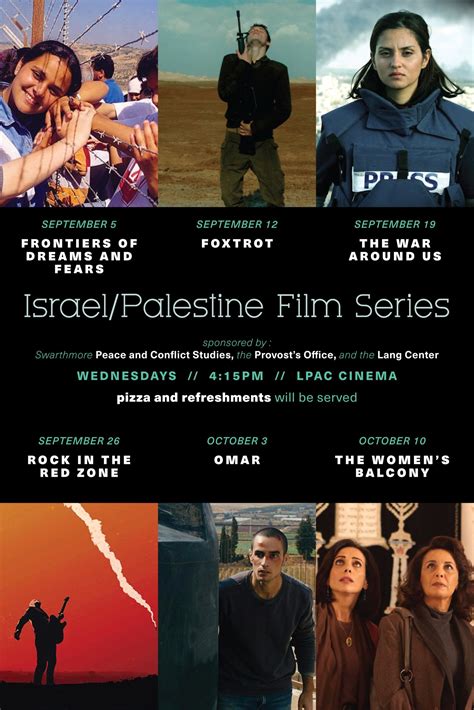 Israel/Palestine Film Series – Fall 2018 – Peace & Conflict Studies Blog