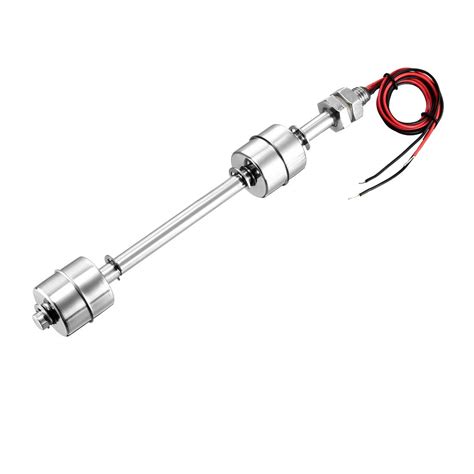 uxcell 196mm Stainless Steel Twin Channel Pool Tank Water Level Liquid ...