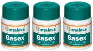 HIMALAYA Gasex 100 Tab X 3 = 300 Tablets Price in India - Buy HIMALAYA ...