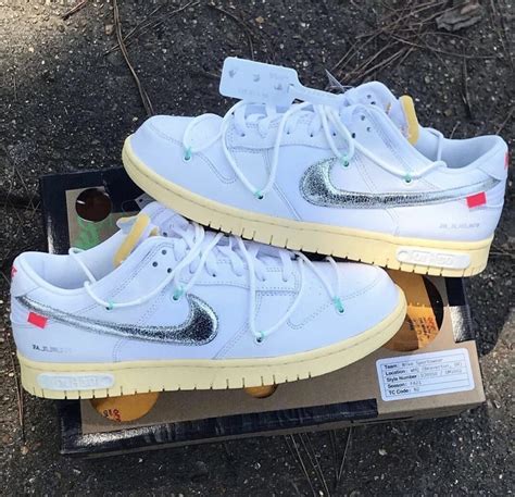 Off-White Nike Dunk Low The 50 Collection Release Date Info | SneakerFiles