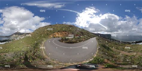360° view of Red Hill Road Simons Town - Viewing Area - Alamy