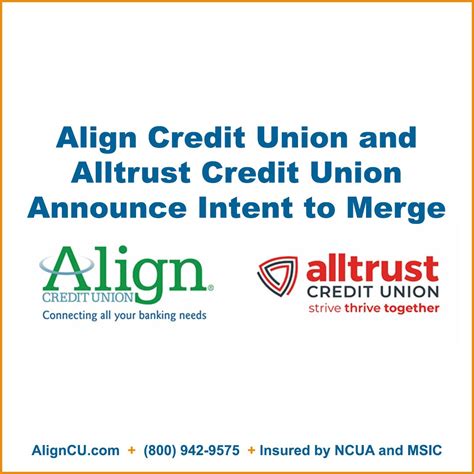 We are excited to announce the following news: Align Credit Union and ...