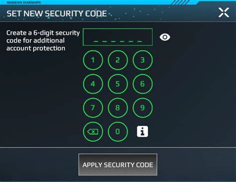 Security Code in Modern Warships — Teletype