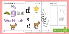 My F Workbook | Printable | Lowercase | F Worksheets