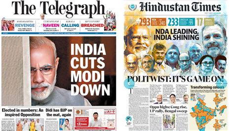 Abki Baar Coalition Sarkar To Politwist; Here's How Newspapers In India ...