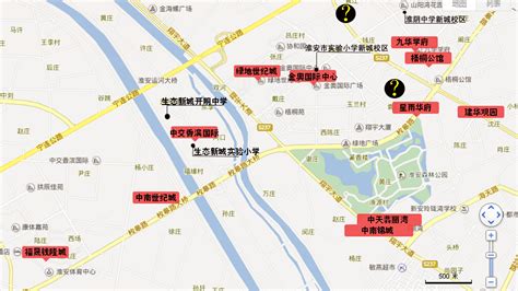 2015淮安开发区 区划分 新中 地图(图)_房产资讯-淮安房天下