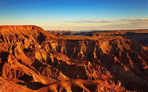 Download Orange Fish River Canyon Wallpaper | Wallpapers.com