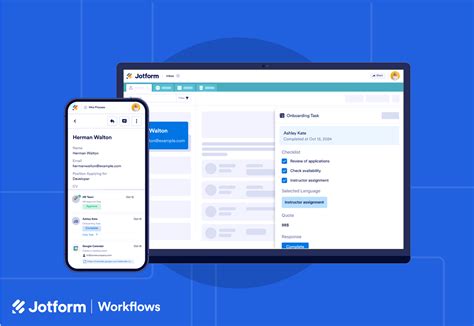 Image result for JotForm Workflow Examples