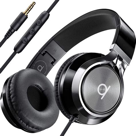 Artix CL750 Wired Headphones with Microphone, On-Ear Head Phones with ...