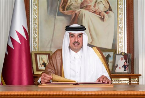 خطاب حـضرة صاحب الـسمو الشـيخ تـمـيـم بـن حــمـــد آل ثـانــي أمـيــر دولـــة قــطـــر ...