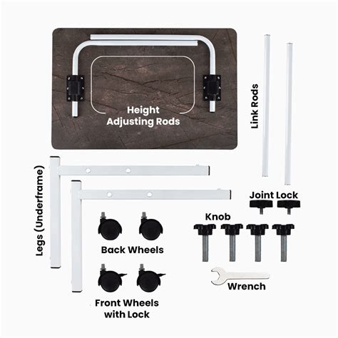 Student Adjustable Computer Table 的图像结果